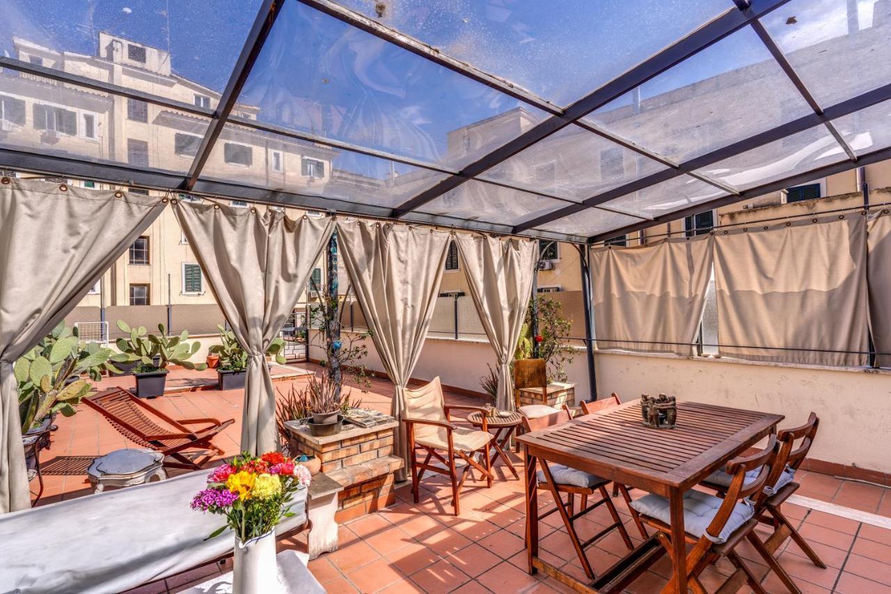 Cozy Flat In Vatican Area With Private Terrace Рим Экстерьер фото